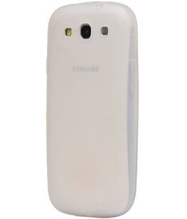 Hoesje voor Samsung Galaxy Grand Neo i9082 / i9060 TPU back case Wit