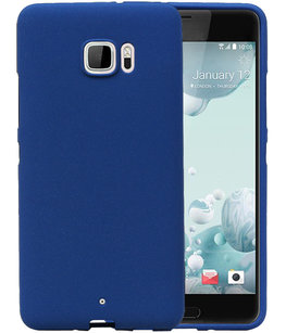Blauw Zand TPU back case cover voor Hoesje voor HTC U Ultra