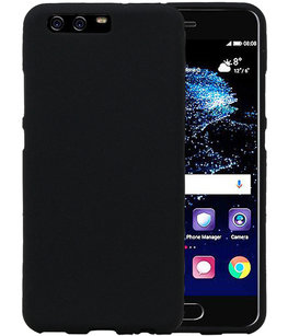 Zwart Zand TPU back case cover voor Hoesje voor Huawei P10 Zwart Zand TPU back case cover voor Hoesje voor Huawei P10