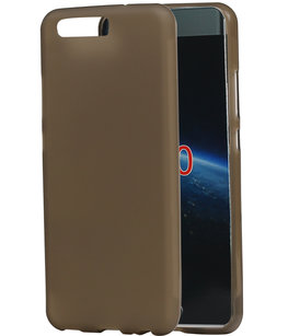Hoesje voor Huawei P10 TPU back case transparant Grijs Hoesje voor Huawei P10 TPU back case transparant Grijs