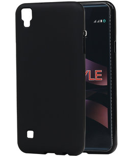 Hoesje voor LG X Style K200 TPU back case Zwart Hoesje voor LG X Style K200 TPU back case Zwart