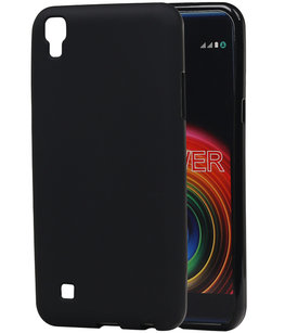 Hoesje voor LG X Power K220 TPU back case Zwart Hoesje voor LG X Power K220 TPU back case Zwart