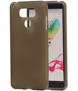 Hoesje voor LG G6 TPU back case transparant Grijs Hoesje voor LG G6 TPU back case transparant Grijs