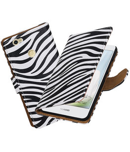 Zebra booktype voor Hoesje voor Huawei Nova Zebra booktype voor Hoesje voor Huawei Nova