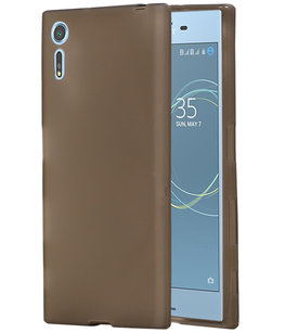 Hoesje voor Sony Xperia XZ / XZs TPU Transparant Grijs