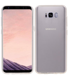 Hoesje voor Samsung Galaxy S8+ Plus Smartphone Cover Transparant