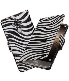 Hoesje voor Huawei Mate 9 Zebra booktype