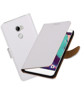 Hoesje voor HTC One X10 Effen booktype Wit