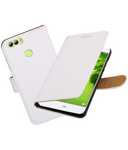 Hoesje voor Huawei nova 2 Effen booktype Wit
