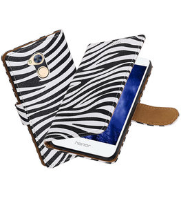 Hoesje voor Huawei Honor 6A Zebra booktype