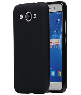 Hoesje voor Huawei Y3 2017 TPU back case Zwart