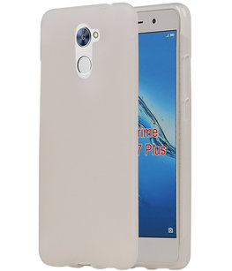 Hoesje voor Huawei Y7 Prime TPU back case Wit Hoesje voor Huawei Y7 Prime TPU back case Wit