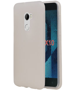 Hoesje voor HTC One X10 TPU back case Wit