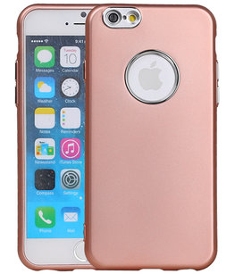 Hoesje voor Apple iPhone 6 / 6s Design TPU back case Roze Hoesje voor Apple iPhone 6 / 6s Design TPU back case Roze