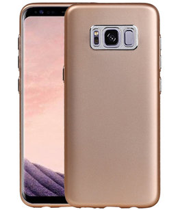Hoesje voor Samsung Galaxy S8 Design TPU back case Goud
