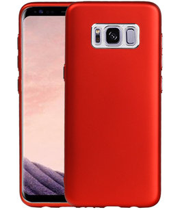 Hoesje voor Samsung Galaxy S8 Design TPU back case Rood
