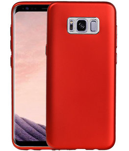 Hoesje voor Samsung Galaxy S8+ Plus Design TPU back case Rood