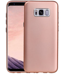 Hoesje voor Samsung Galaxy S8+ Plus Design TPU back case Roze