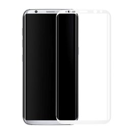 Wit Samsung Galaxy S8 Tempered Glass Screen Protector