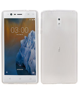 Hoesje voor Nokia 3 Smartphone Cover Transparant Hoesje voor Nokia 3 Smartphone Cover Transparant