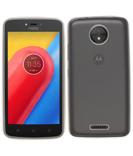 Hoesje voor Motorola Moto C Smartphone Cover Transparant