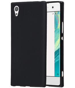 Hoesje voor Sony Xperia XZ1 Design TPU back case Zwart