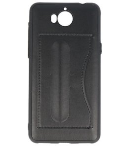 Hoesje voor Huawei Y5 2017 Stand TPU back case Zwart Hoesje voor Huawei Y5 2017 Stand TPU back case Zwart
