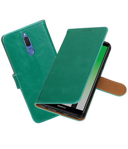 Hoesje voor Huawei Mate 10 Lite Pull-Up booktype Groen