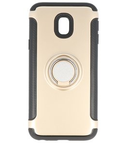 Hoesje voor Samsung Galaxy J3 2017 Pantser TPU met Ringhouder Goud Hoesje voor Samsung Galaxy J3 2017 Pantser TPU met Ringhouder Goud