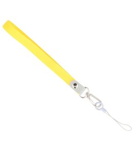 Kort keycord sleutelkoord voor hoesjes, pasjes of sleutels Geel Kort keycord sleutelkoord voor hoesjes, pasjes of sleutels Geel