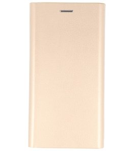 Goud Folio flipbook Hoesje voor Samsung Galaxy J5 2017 Goud Folio flipbook Hoesje voor Samsung Galaxy J5 2017