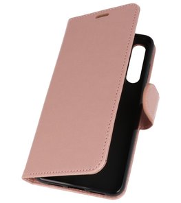 Roze Wallet Case Hoesje voor Huawei P20 Pro Roze Wallet Case Hoesje voor Huawei P20 Pro