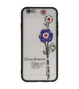 Paars Love Forever back case Hoesje voor Apple iPhone 6 / 6s Paars Love Forever back case Hoesje voor Apple iPhone 6 / 6s
