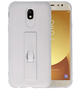 Zilver Carbon serie Zacht Case hoesje voor Samsung Galaxy J5 2017 Zilver Carbon serie Zacht Case hoesje voor Samsung Galaxy J5 2017