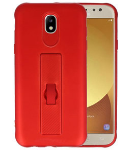 Rood Carbon serie Zacht Case hoesje voor Samsung Galaxy J5 2017 Rood Carbon serie Zacht Case hoesje voor Samsung Galaxy J5 2017
