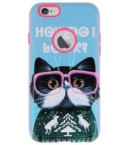 I Look 3D Print Hard Case voor Apple iPhone 6 / 6s I Look 3D Print Hard Case voor Apple iPhone 6 / 6s