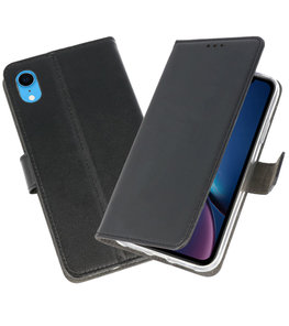 Zwart Wallet Cases Hoesje voor iPhone XR