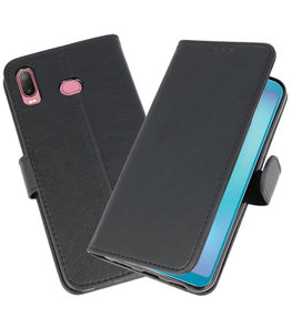 Bookstyle Wallet Cases Hoesje voor Samsung Galaxy A6s Zwart