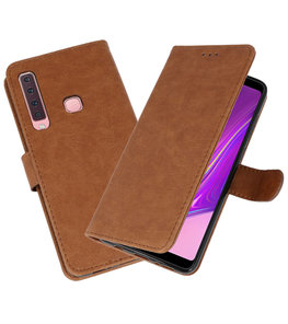 Bookstyle Wallet Cases Hoesje voor Samsung Galaxy A9 2018 Bruin Bookstyle Wallet Cases Hoesje voor Samsung Galaxy A9 2018 Bruin