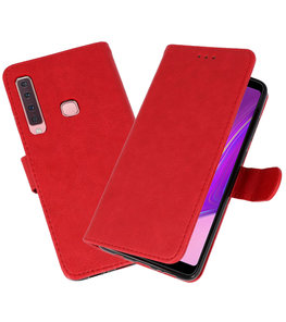 Bookstyle Wallet Cases Hoesje voor Samsung Galaxy A9 2018 Rood Bookstyle Wallet Cases Hoesje voor Samsung Galaxy A9 2018 Rood