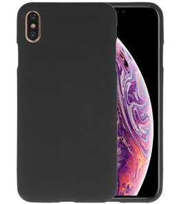 Color TPU Hoesje voor iPhone XS Max Zwart Color TPU Hoesje voor iPhone XS Max Zwart