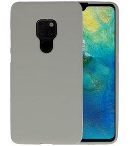 Color TPU Hoesje voor Huawei Mate 20 Grijs Color TPU Hoesje voor Huawei Mate 20 Grijs