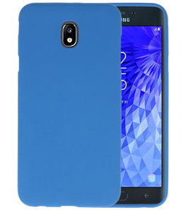 Color TPU Hoesje voor Samsung Galaxy J7 2018 Navy