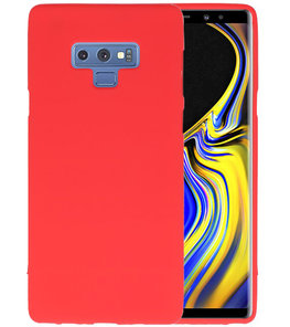 Color TPU Hoesje voor Samsung Galaxy Note 9 Rood Color TPU Hoesje voor Samsung Galaxy Note 9 Rood