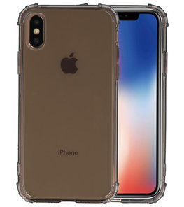 Schokbestendig TPU hoesje voor iPhone XS Grijs Schokbestendig TPU hoesje voor iPhone XS Grijs