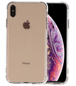 Schokbestendig TPU hoesje voor iPhone XS Max Transparant Schokbestendig TPU hoesje voor iPhone XS Max Transparant