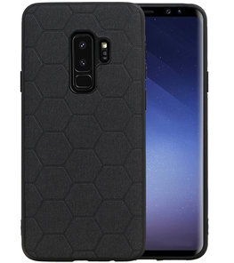 Hexagon Hard Case voor Samsung Galaxy S9 Plus Zwart