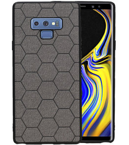 Hexagon Hard Case voor Samsung Galaxy Note 9 Grijs Hexagon Hard Case voor Samsung Galaxy Note 9 Grijs