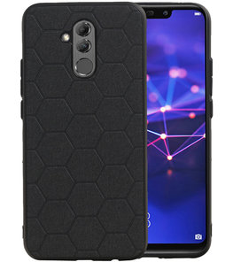 Hexagon Hard Case voor Huawei Mate 20 Lite Zwart Hexagon Hard Case voor Huawei Mate 20 Lite Zwart