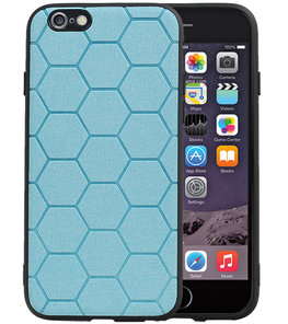 Hexagon Hard Case voor iPhone 6 / 6s Blauw Hexagon Hard Case voor iPhone 6 / 6s Blauw